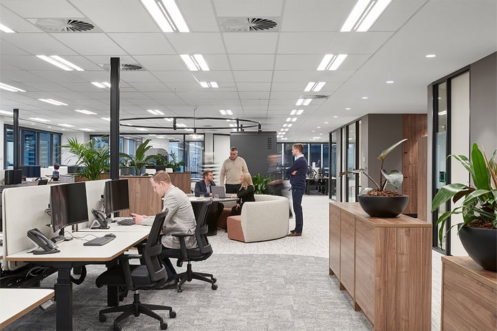 Custom Fitout office space -Slater and Gordon Workstations